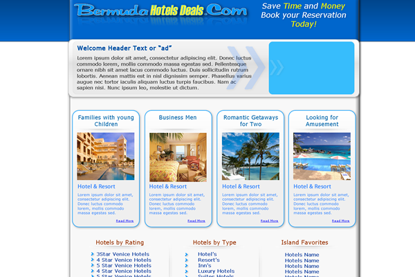 Website Design Website Development - Bermuda Hot Deals Project